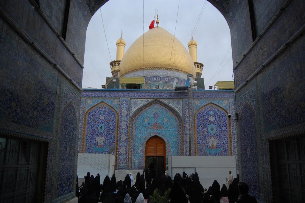 حرم امیرالمومنین علیه السلام در آیینه تصاویر