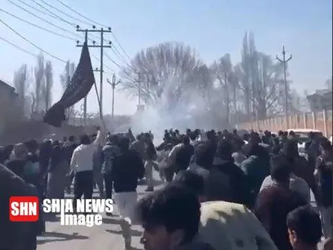 حمله به عزاداران رهبر انقلاب ایران در هند