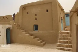 تصاویری از معماری توجه‌برانگیز یک خانه در سیستان و بلوچستان