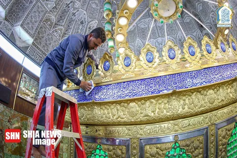 تصاویر | آغاز طرح بازسازی حرم سلمان فارسی