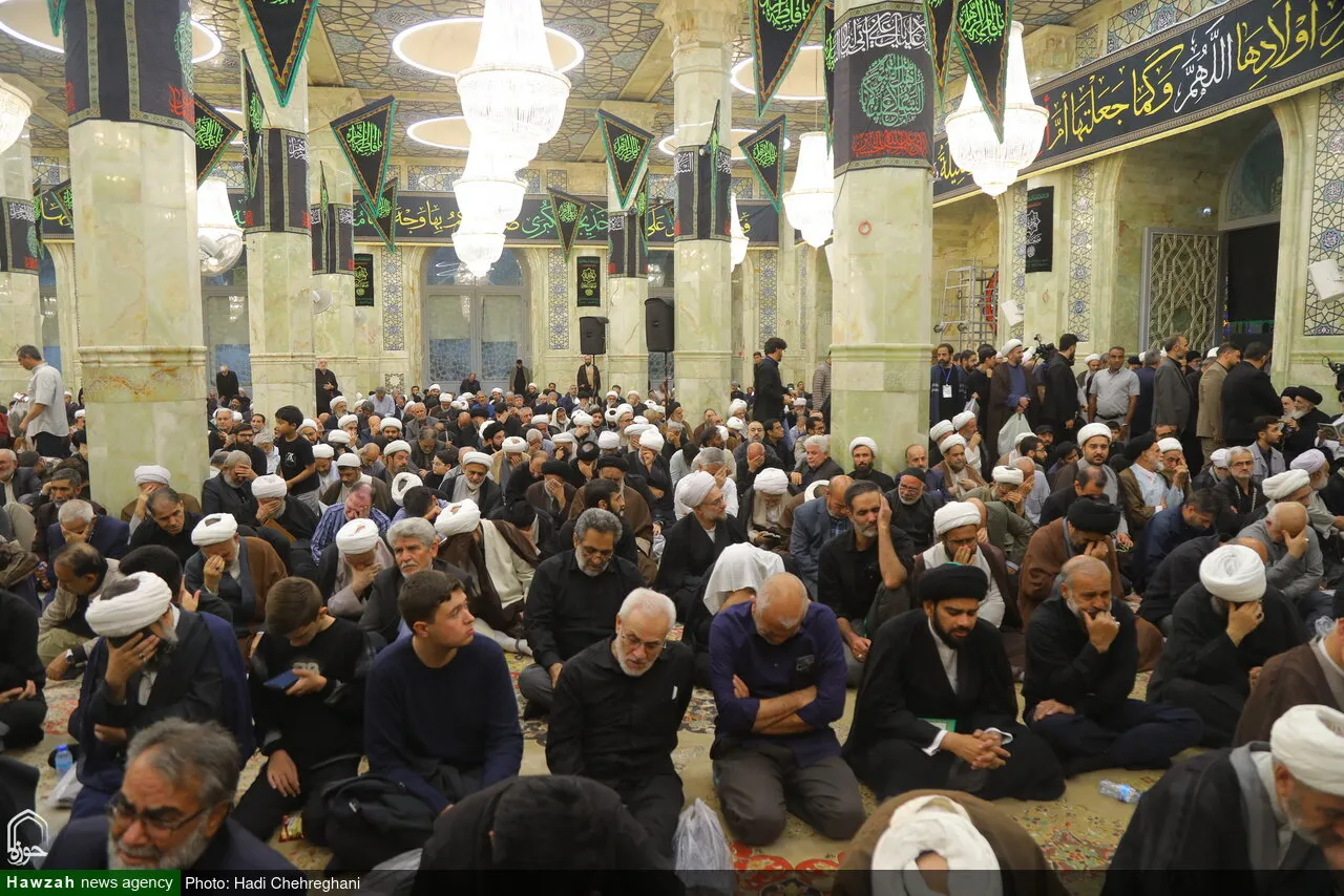تصاویر: مراسم چهلم ارتحال آیتالله شبیری زنجانی در قم تصاویر: مراسم چهلم ارتحال آیتالله شبیری زنجانی در قم