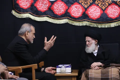 گزارش کامل از دیدار رئیس جمهور با مراجع تقلید و علما