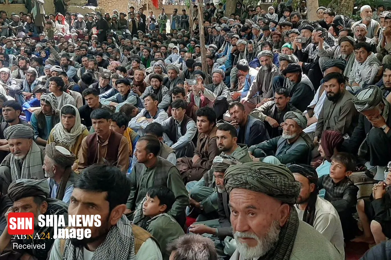 اجتماع اربعینی شیعیان بلخاب افغانستان اجتماع اربعینی شیعیان بلخاب افغانستان