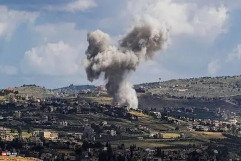 جنوب لبنان بمباران شد