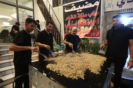 خدمت رسانی موکب ۳۰ ساله عربستانی ملکة الشام در کربلا