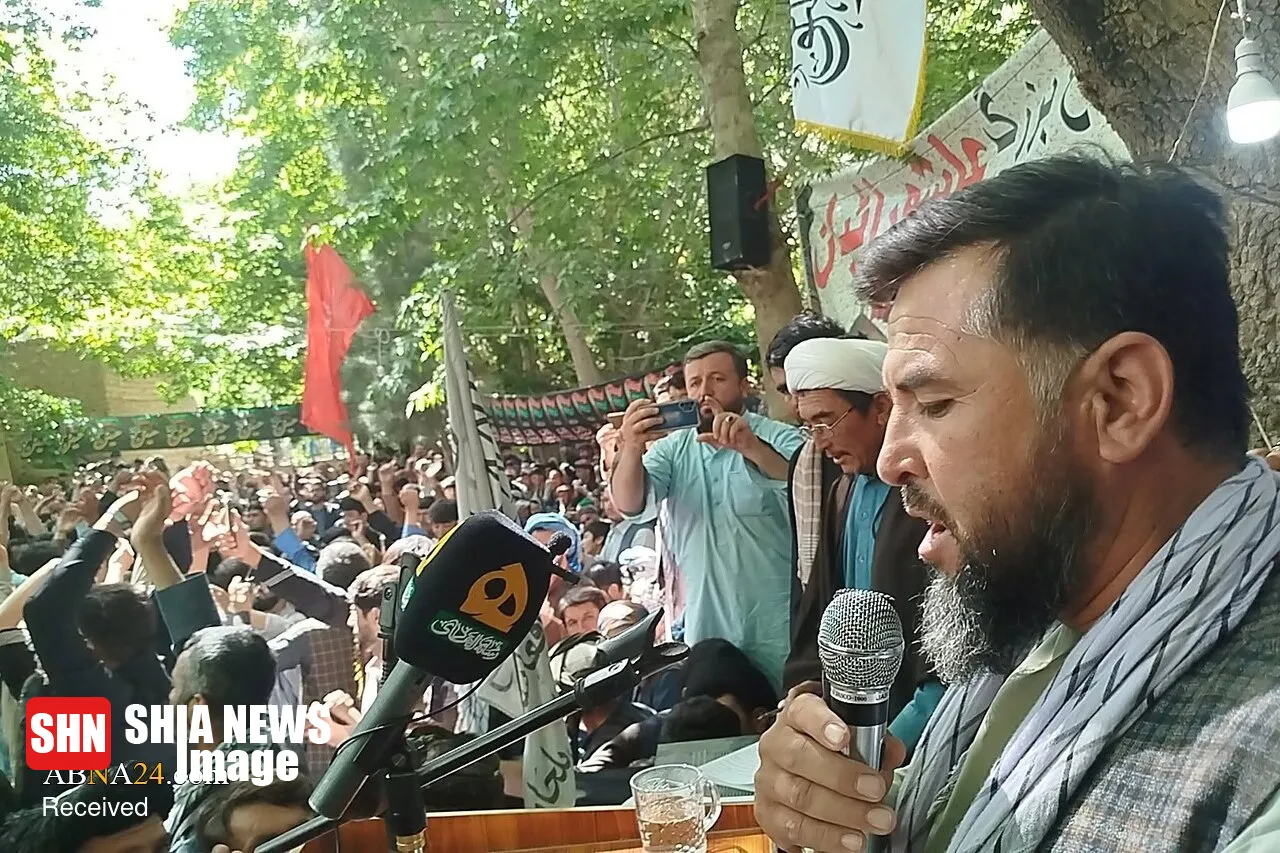 اجتماع اربعینی شیعیان بلخاب افغانستان اجتماع اربعینی شیعیان بلخاب افغانستان