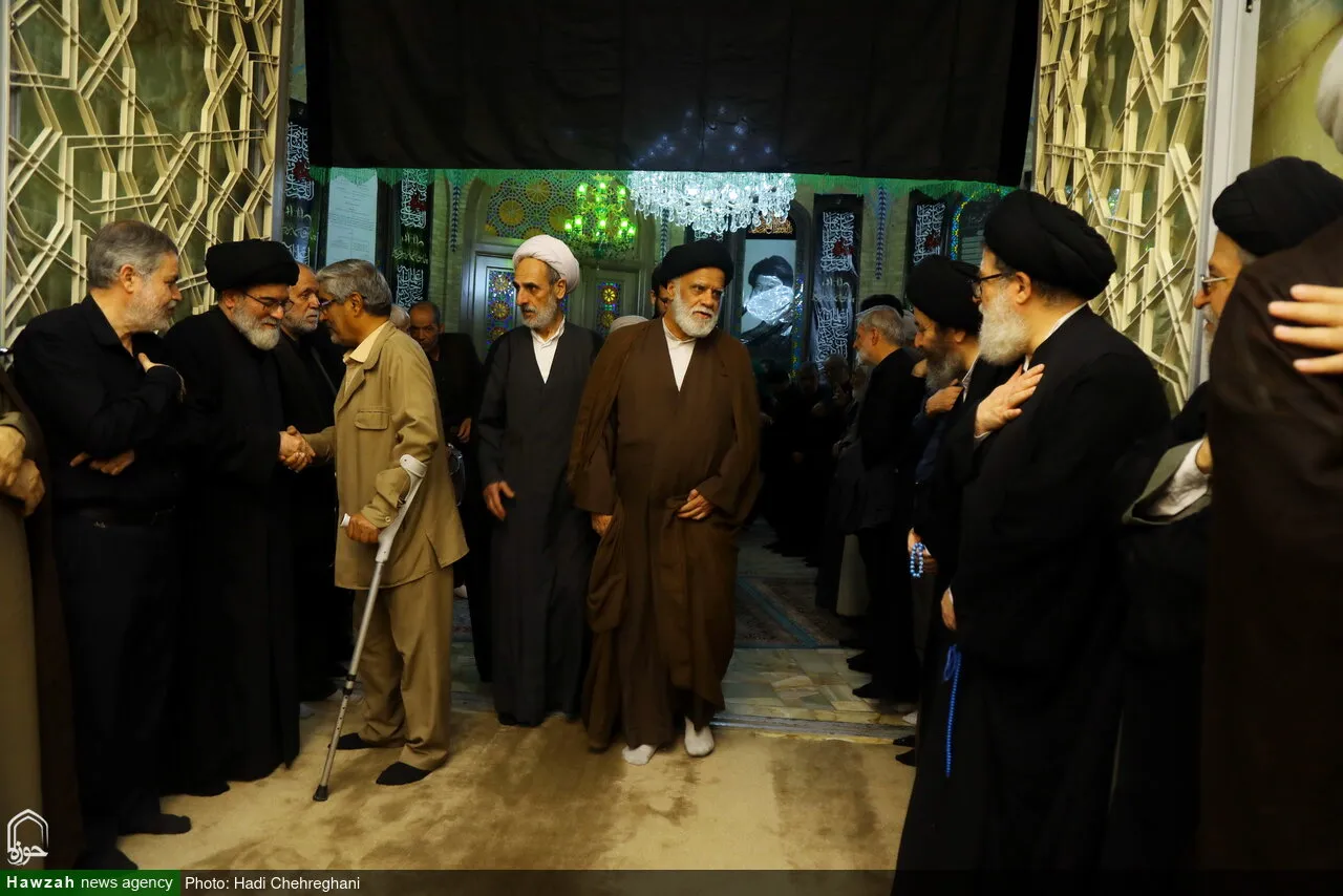 تصاویر: مراسم چهلم ارتحال آیتالله شبیری زنجانی در قم تصاویر: مراسم چهلم ارتحال آیتالله شبیری زنجانی در قم
