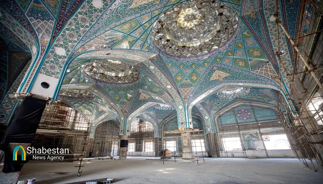 بازدید نماینده آیت الله سیستانی از روند اجرای پروژه صحن حضرت زینب(س)