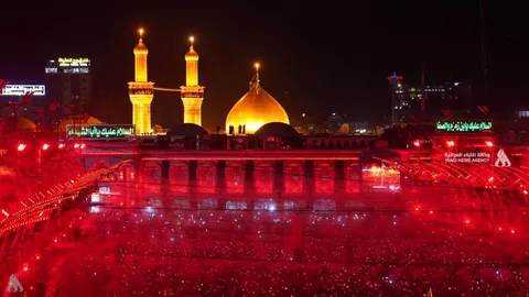 حال و هوای بین‌الحرمین در شب اول محرم الحرام