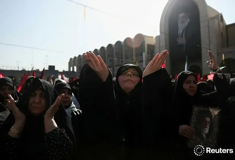 تصاویر رویترز از مراسم وداع با رهبر انقلاب تصاویر رویترز از مراسم وداع با رهبر انقلاب