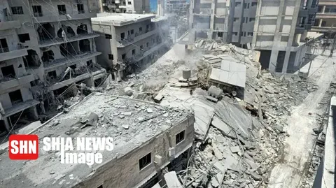 تصاویر آخرالزمانی از حمله اسرائیل به لبنان