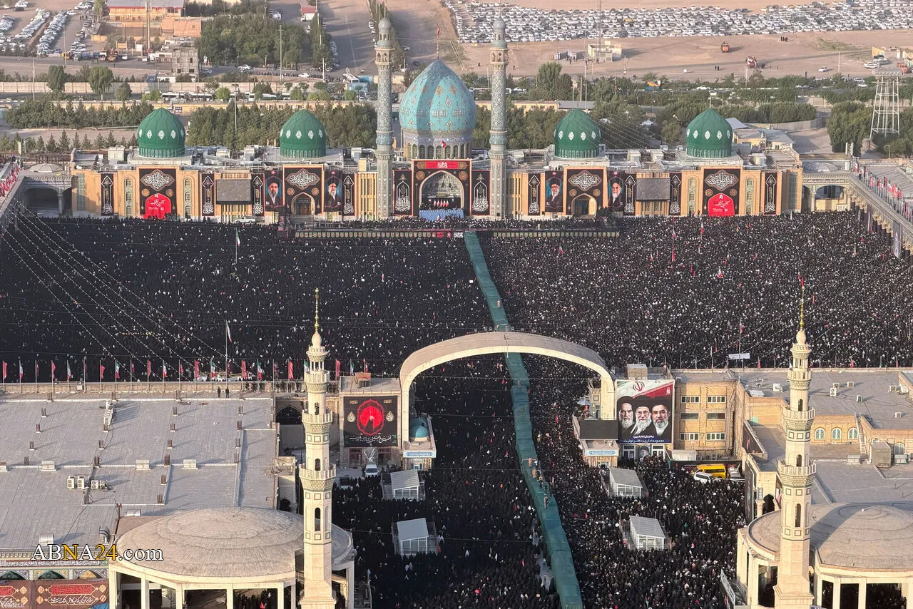 تشییع پیکر پاک رهبر شهید