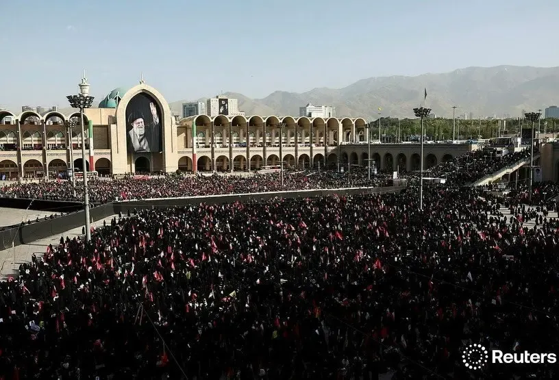 تصاویر رویترز از مراسم وداع با رهبر انقلاب تصاویر رویترز از مراسم وداع با رهبر انقلاب
