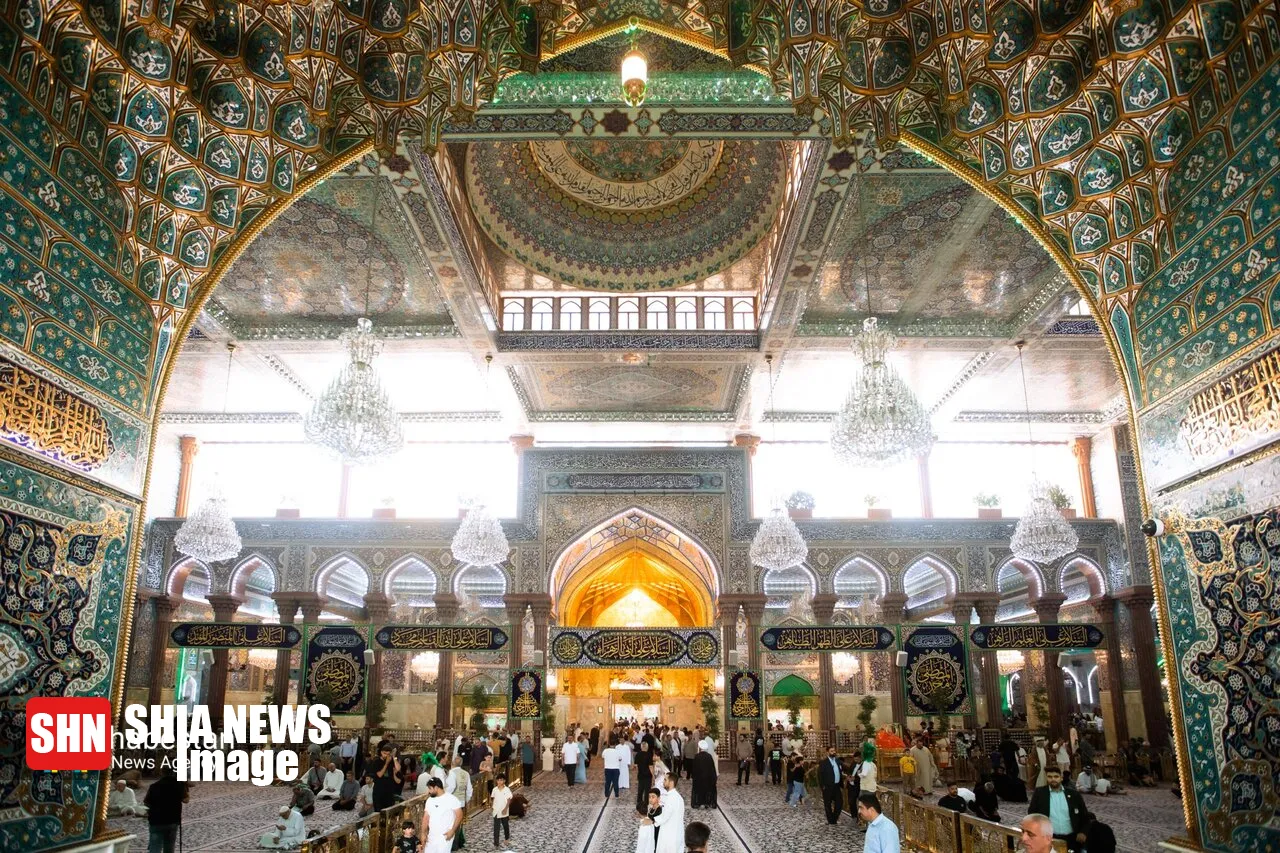 آذین بندی حرم امام حسین آذین بندی حرم امام حسین