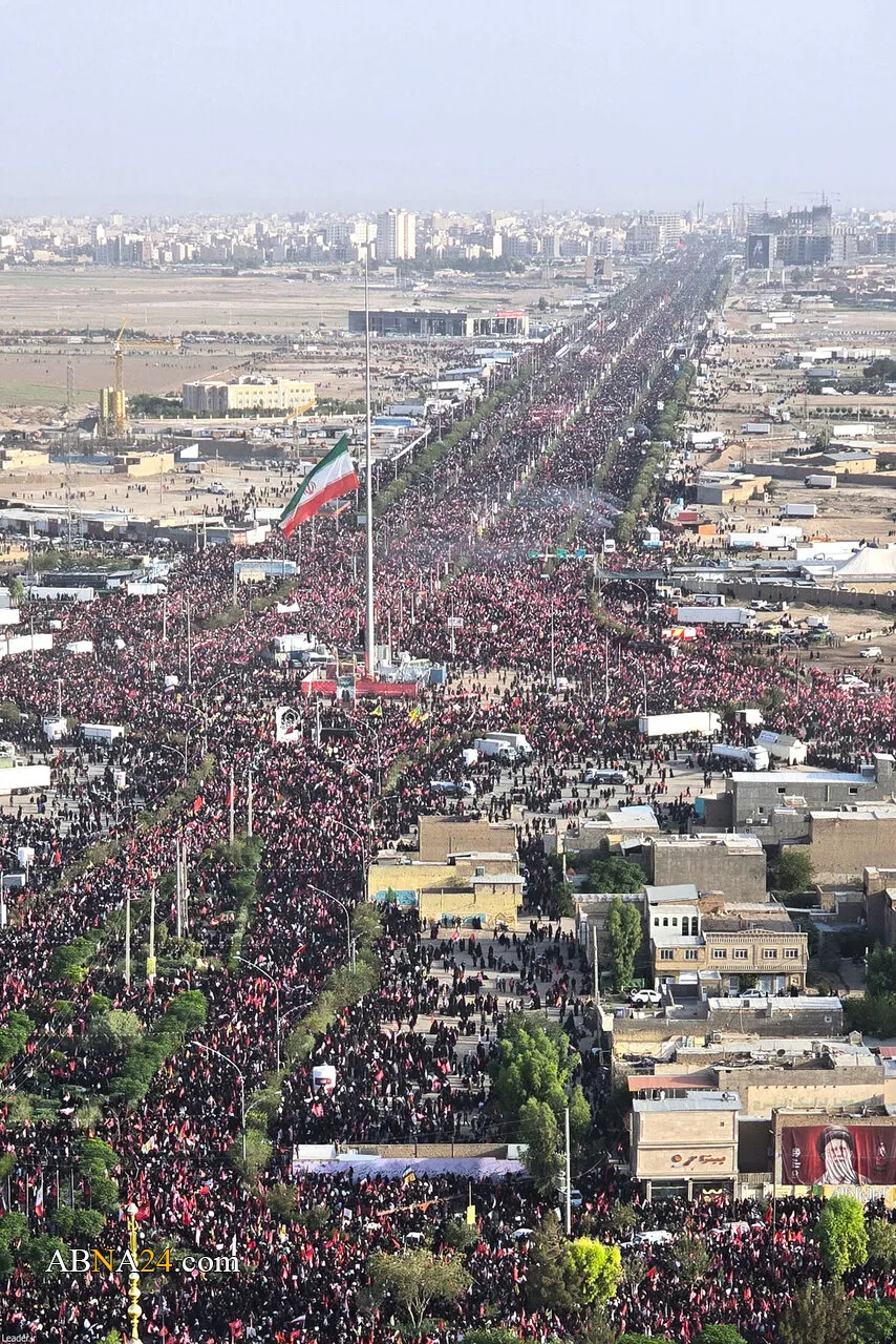تشییع پیکر پاک رهبر شهید