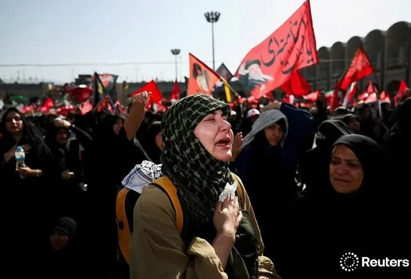 تصاویر رویترز از مراسم وداع با رهبر انقلاب تصاویر رویترز از مراسم وداع با رهبر انقلاب