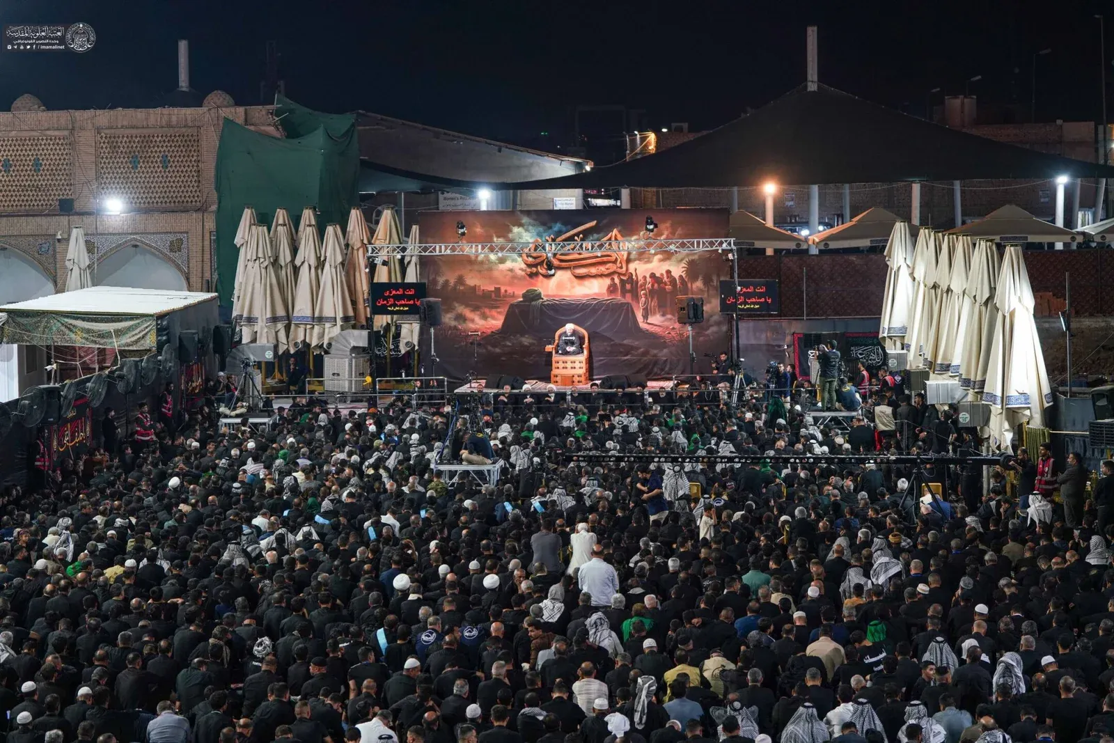 سامرا در سوگ شهادت امام حسن عسکری (ع)