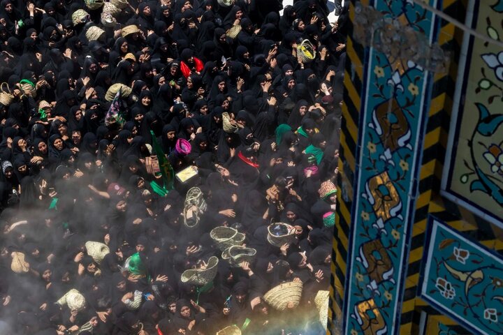 عزاداری سنتی زنان قبیله بنی اسد در کربلا