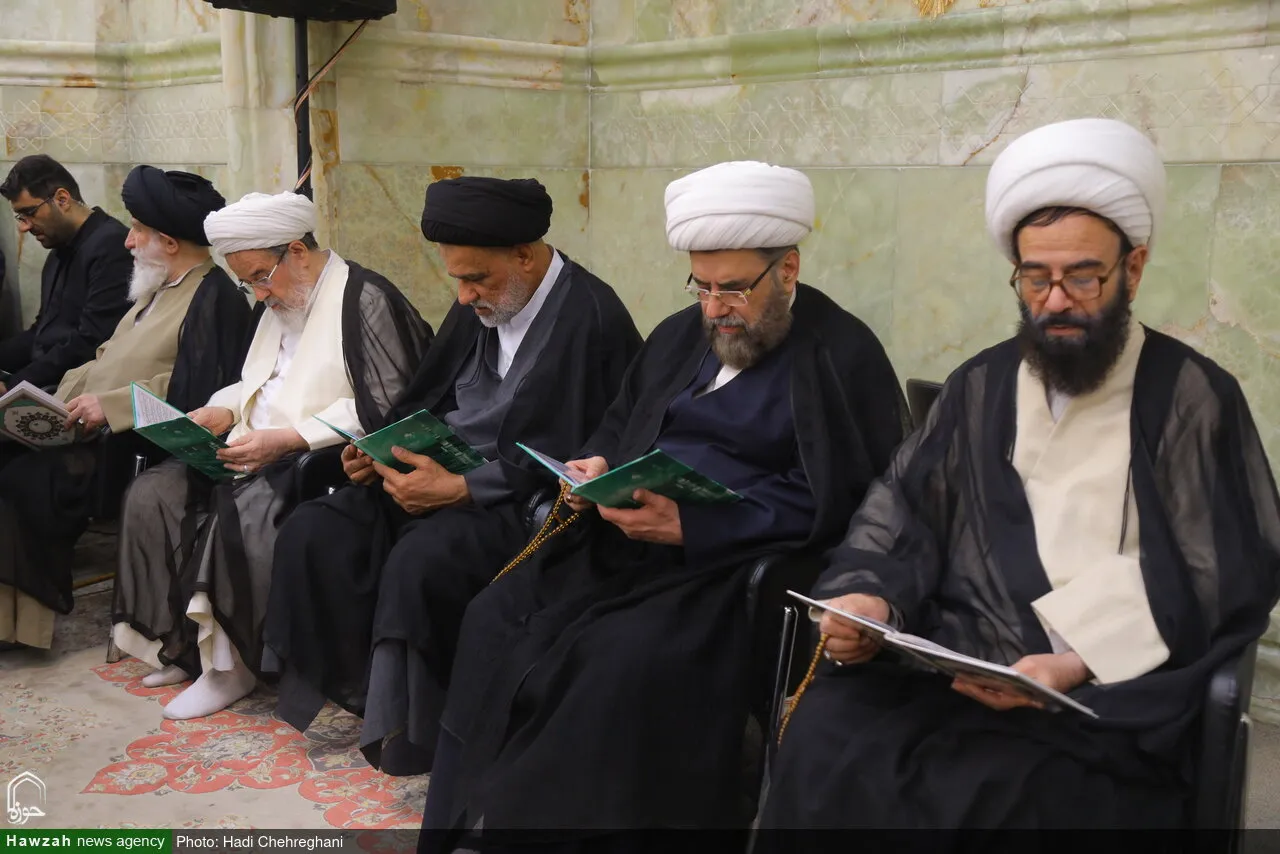 تصاویر: مراسم چهلم ارتحال آیتالله شبیری زنجانی در قم تصاویر: مراسم چهلم ارتحال آیتالله شبیری زنجانی در قم