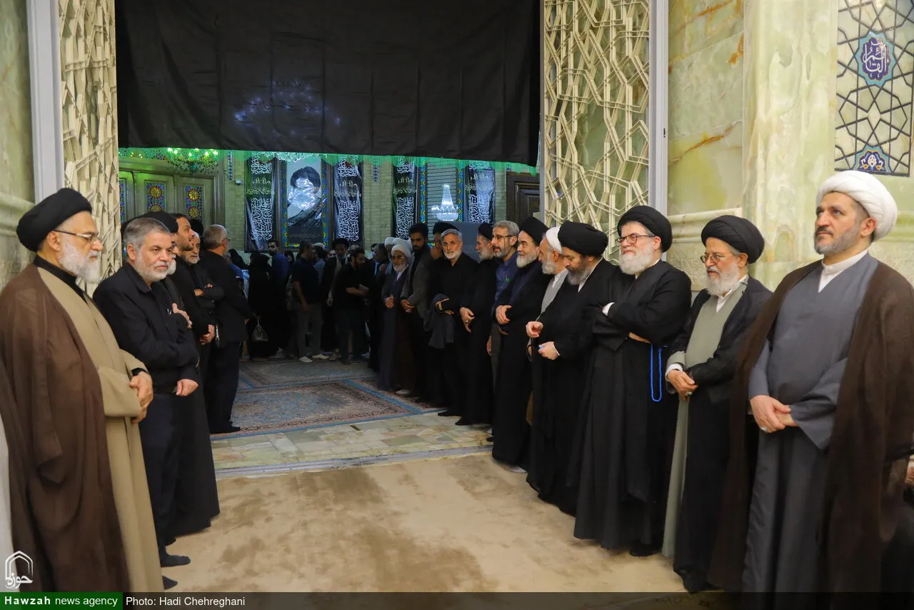 تصاویر: مراسم چهلم ارتحال آیتالله شبیری زنجانی در قم تصاویر: مراسم چهلم ارتحال آیتالله شبیری زنجانی در قم
