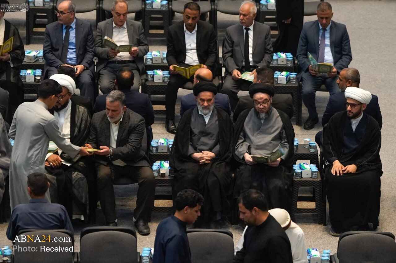 مراسم بزرگداشت آیتالله فیاض با حضور آیتالله بشیر نجفی مراسم بزرگداشت آیتالله فیاض با حضور آیتالله بشیر نجفی