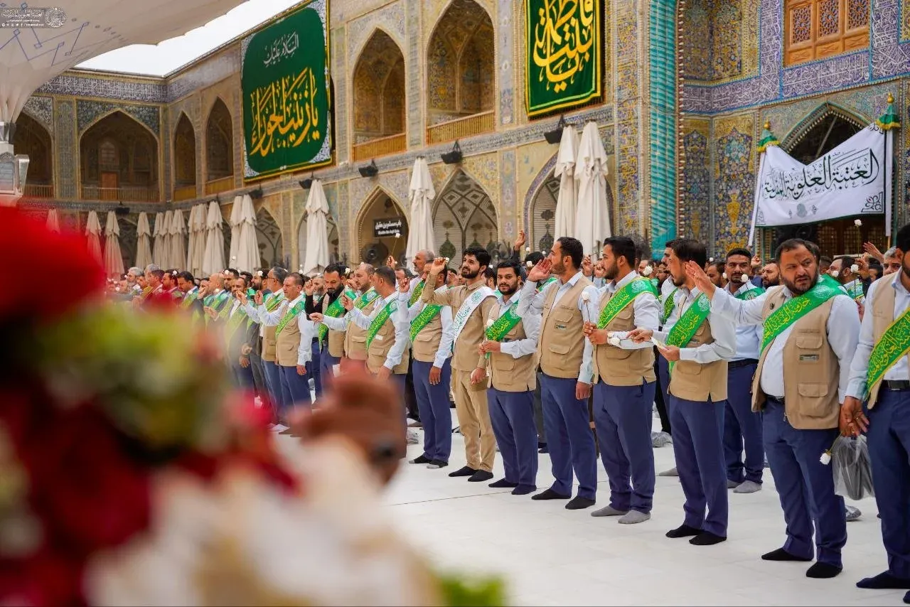حال‌وهوای حرم امیرالمومنین (ع) در روز ولادت حضرت زینب (س)