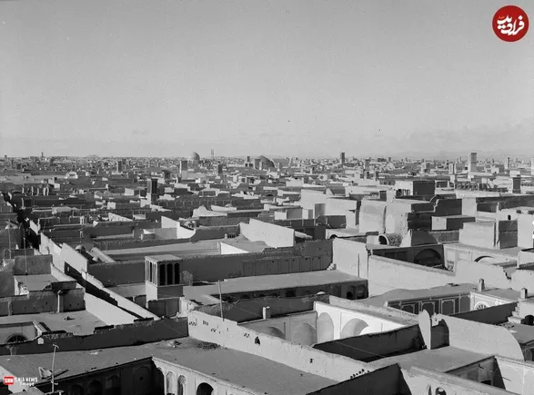تصویری از شهر یزد حدود ۷۵ سال قبل