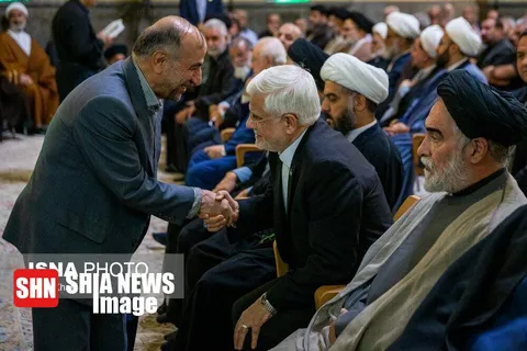 تصاویر: مراسم ختم همسر آیت‌الله سیستانی - تهران