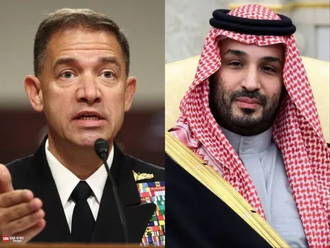 بن‌سلمان با فرمانده سنتکام دیدار کرد