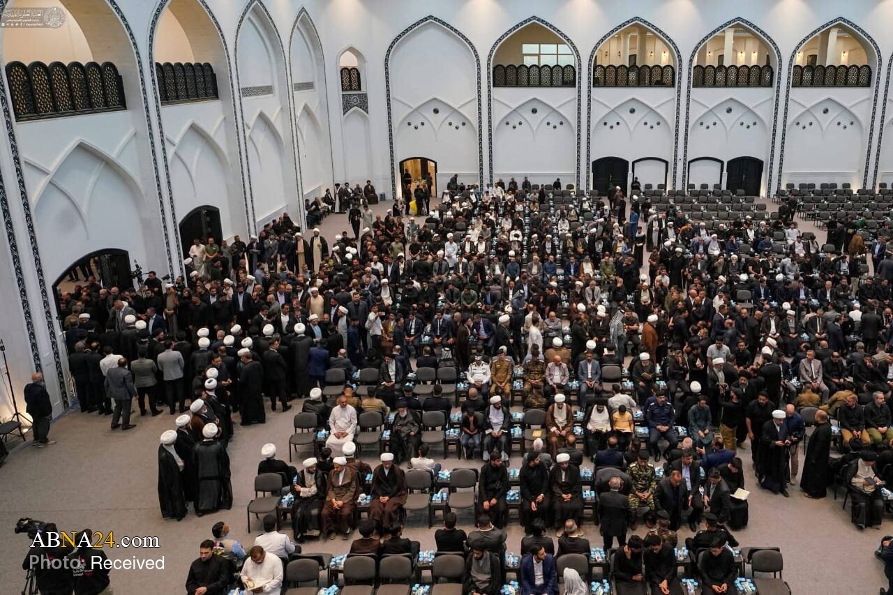 مراسم بزرگداشت آیتالله فیاض با حضور آیتالله بشیر نجفی مراسم بزرگداشت آیتالله فیاض با حضور آیتالله بشیر نجفی