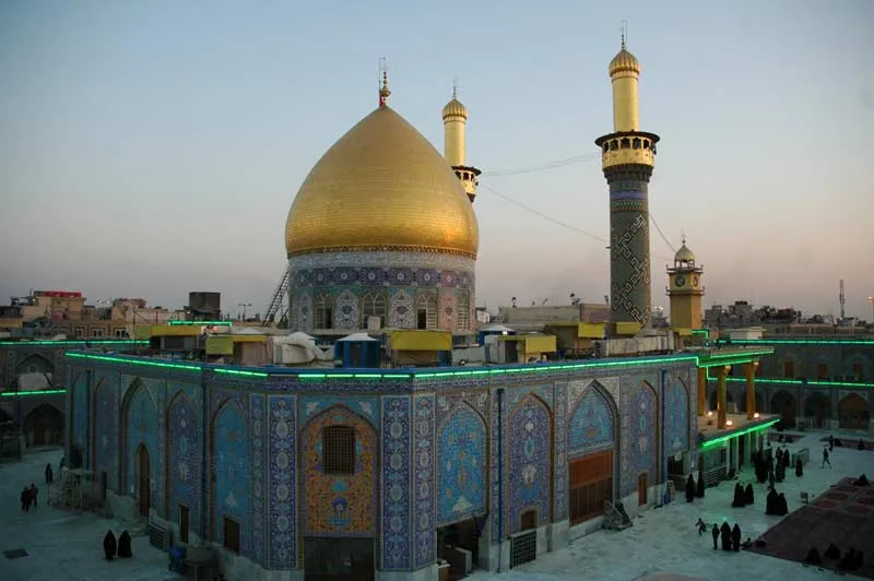 حرم امیرالمومنین علیه السلام در آیینه تصاویر