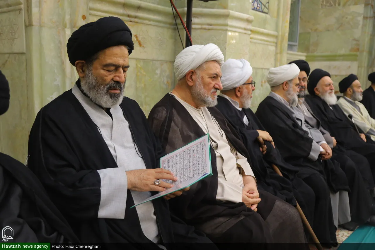 تصاویر: مراسم چهلم ارتحال آیتالله شبیری زنجانی در قم تصاویر: مراسم چهلم ارتحال آیتالله شبیری زنجانی در قم
