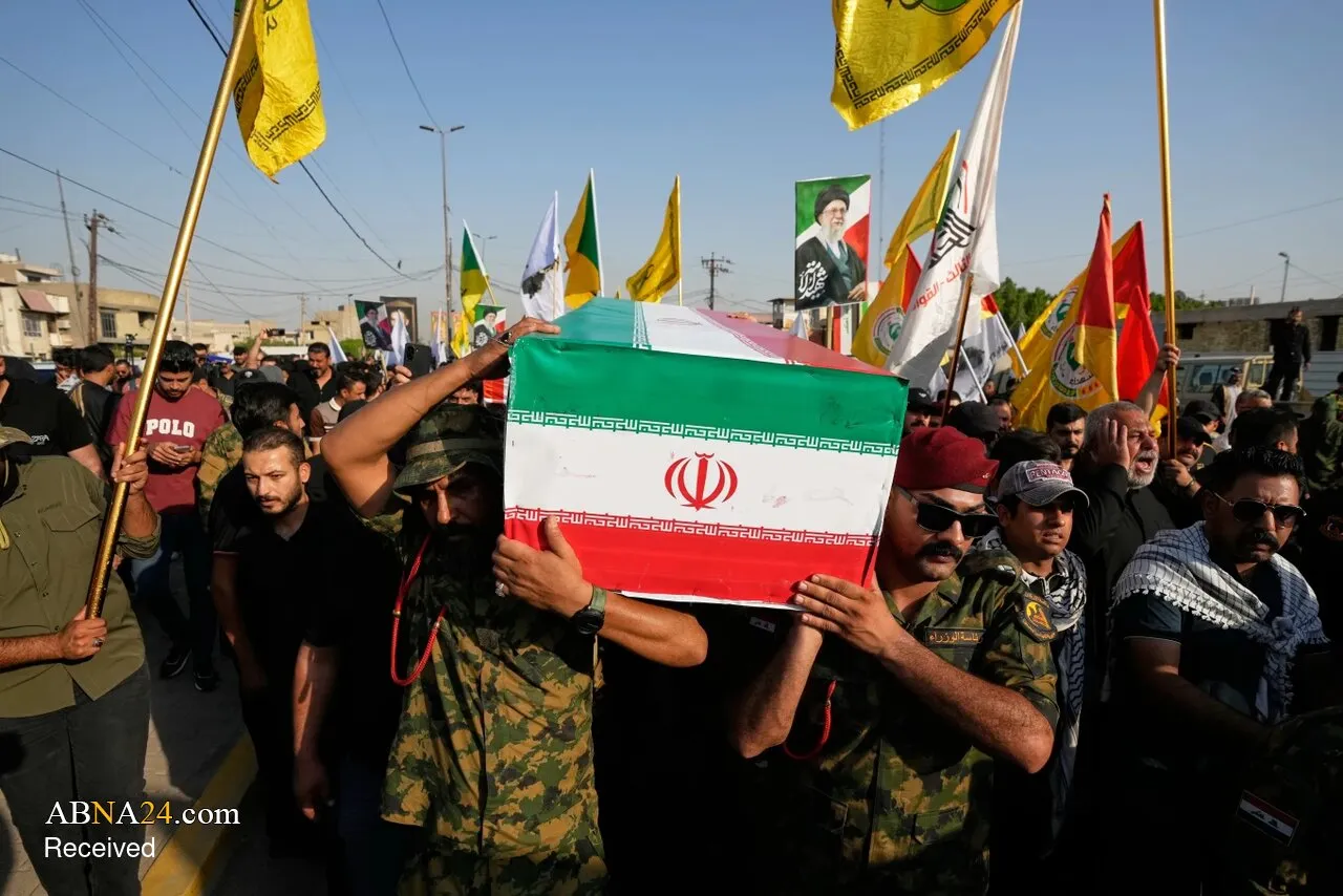 تشییع حشد الشعبی بسیج مردمی عراق شیعه شیعه نیوز تشییع حشد الشعبی بسیج مردمی عراق شیعه شیعه نیوز