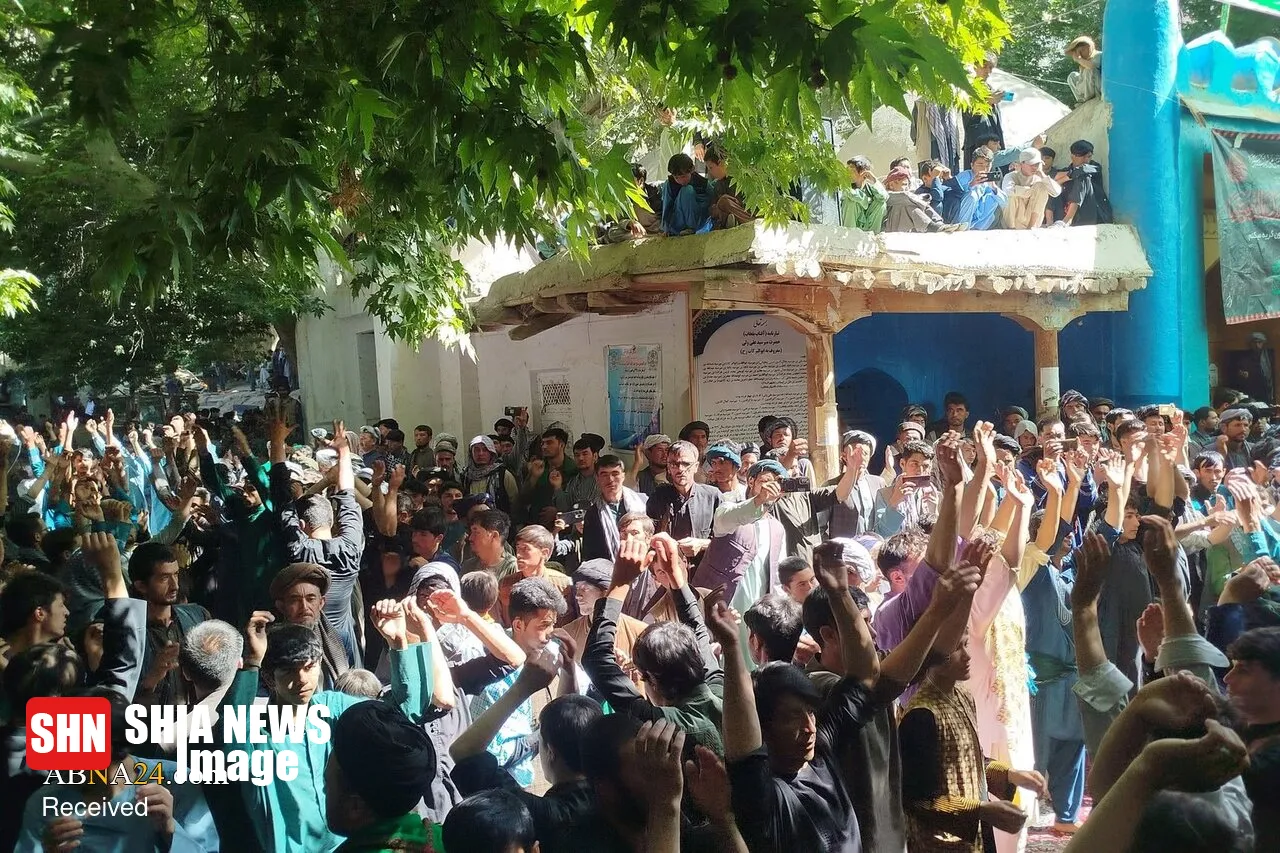 اجتماع اربعینی شیعیان بلخاب افغانستان اجتماع اربعینی شیعیان بلخاب افغانستان