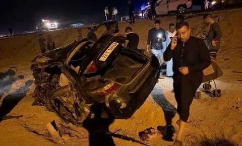 وقوع حادثه رانندگی تلخ برای زائران اربعین حسینی در عراق