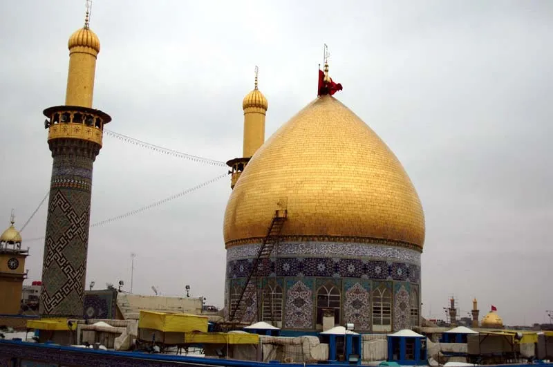 حرم امیرالمومنین علیه السلام در آیینه تصاویر