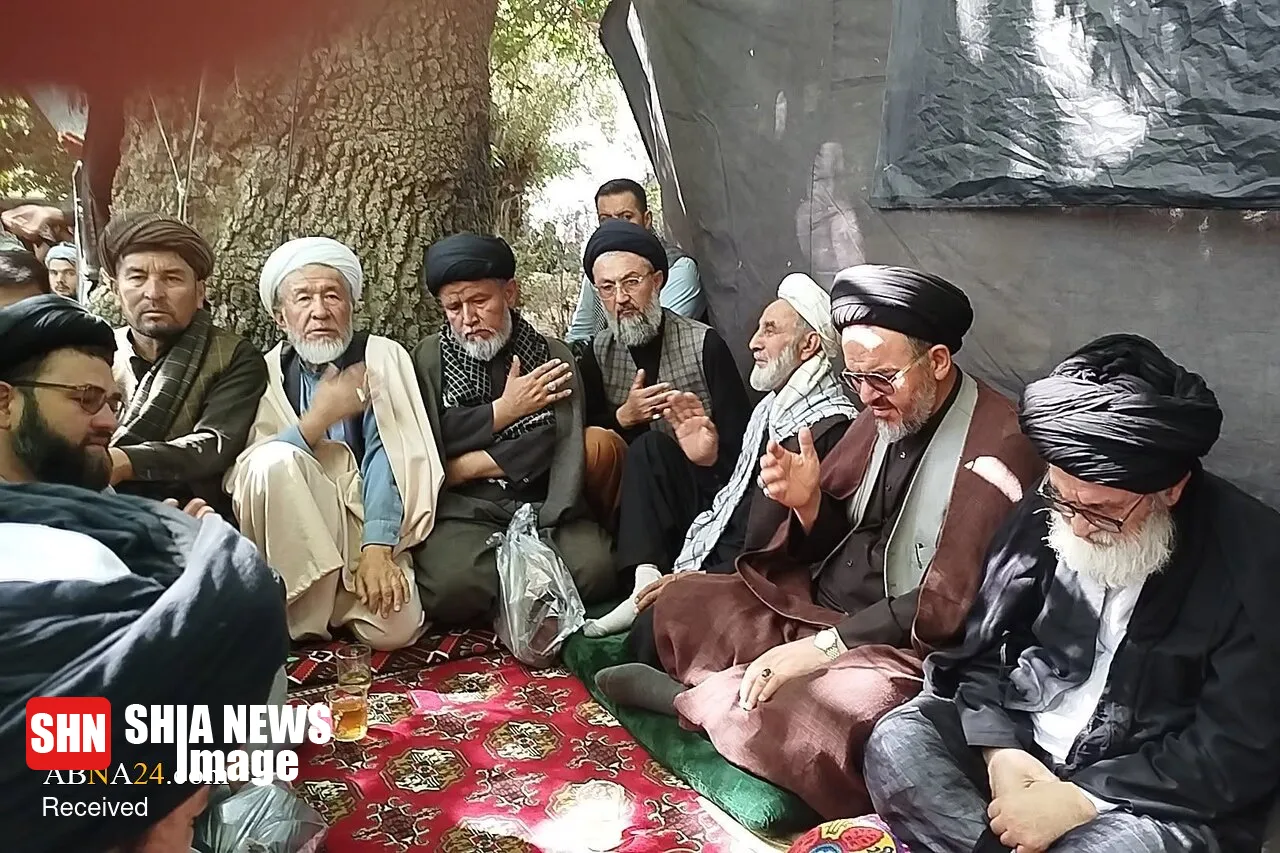 اجتماع اربعینی شیعیان بلخاب افغانستان اجتماع اربعینی شیعیان بلخاب افغانستان