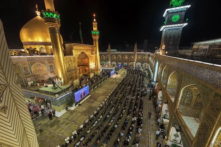 حرم امیرالمومنین(ع) میزبان رویداد «هزاره حوزه علمیه»+تصاویر حرم امیرالمومنین(ع) میزبان رویداد «هزاره حوزه علمیه»+تصاویر